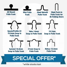 SPECIAL OFFER! 10x Popular Patio Tracks All 2.4m Long